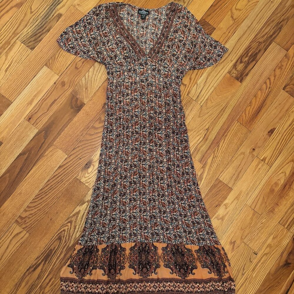 Angie V-Neck Maxi Dress